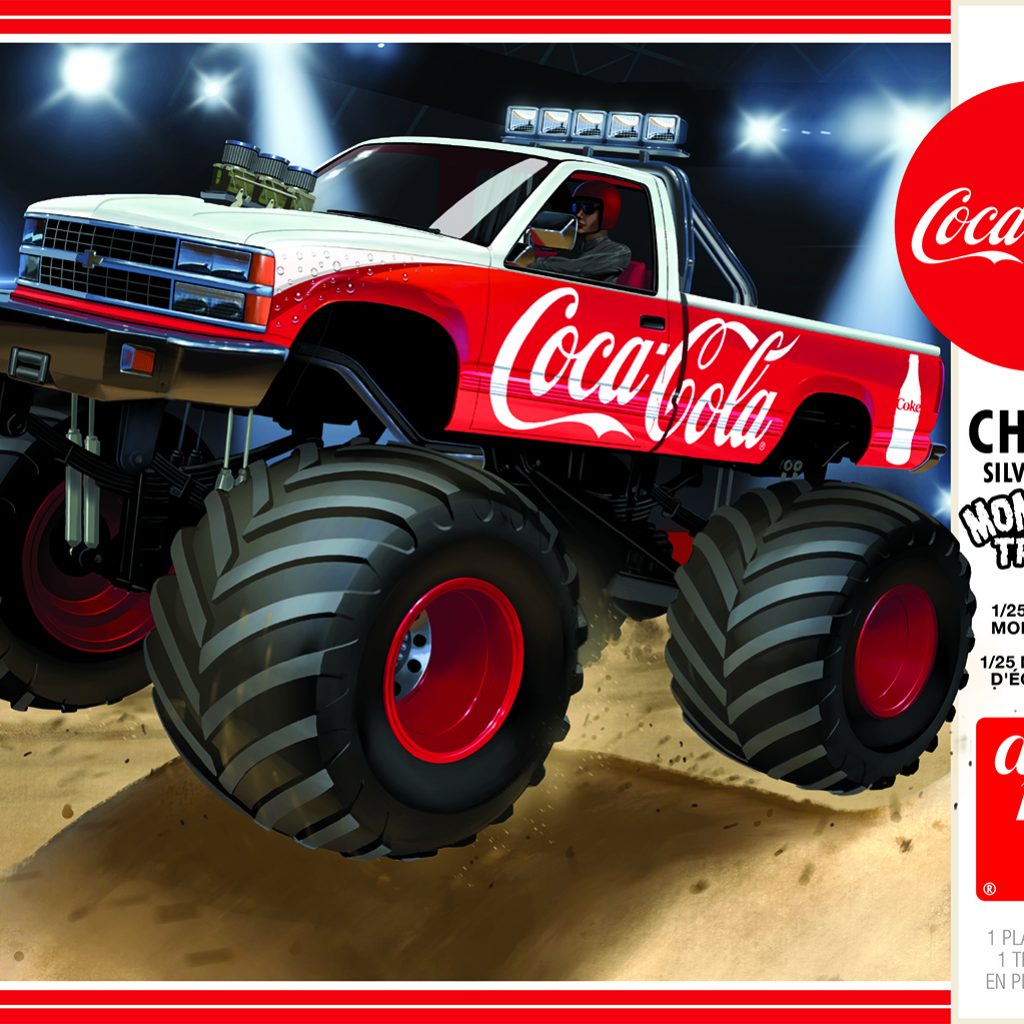 AMT Race Team Monster Truck Hot Wheels 1:25 Scale Model Kit