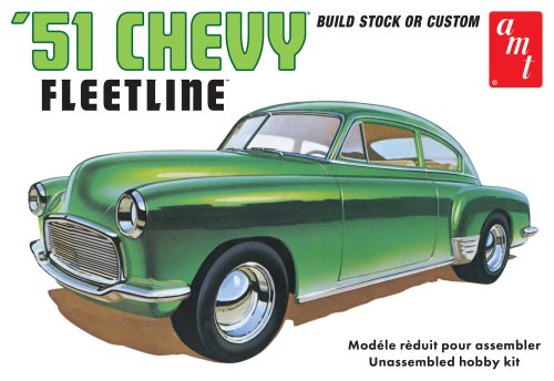 AMT 1951 CHEVROLET FLEETLINE 1:25 SCALE MODEL KIT