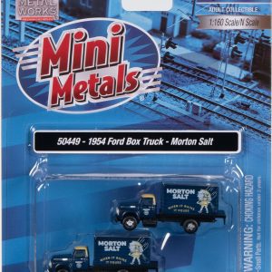 Classic Metal Works 1954 Ford Box Truck 2-Pack (Morton Salt) 1:160 N Scale