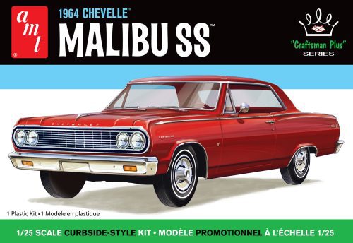 AMT 1964 Chevy Chevelle Malibu Super Sport "Craftsman Plus" 1:25 Scale Model Kit