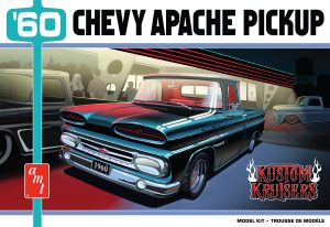 AMT 1960 Chevy Apache Pickup Street Machine 1:25 Scale Model Kit