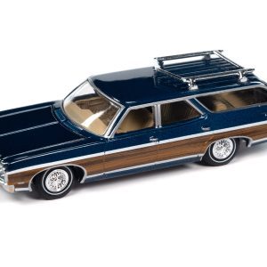 Auto World 1970 Chevy Kingswood (Fathom Blue) 1:64 Diecast