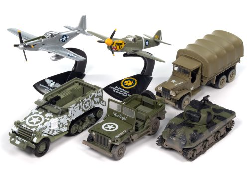 Johnny Lightning Military 2024 Release 1 Diecast - Set A