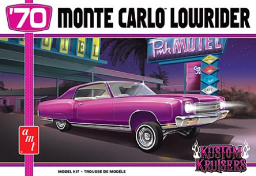 AMT 1970 Chevy Monte Carlo Lowrider 1:25 Scale Model Kit