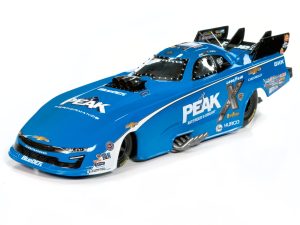 2024 John Force Peak Funny Car Chevy Camaro 1:24 Scale Diecast