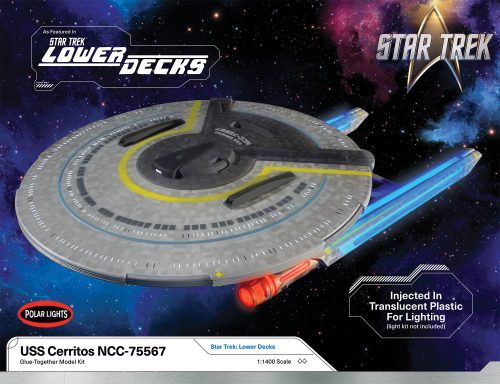 Polar Lights Star Trek: Lower Decks U.S.S. Cerritos 1:1400 Scale Model Kit