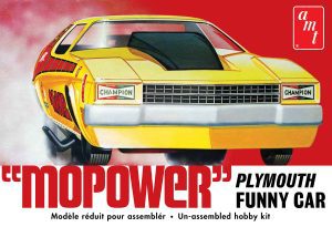 AMT "Mopower" Plymouth Funny Car 1:25 Scale Model Kit