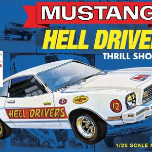 AMT 1977 Ford Mustang "Hells Drivers" 1:25 Scale Model Kit