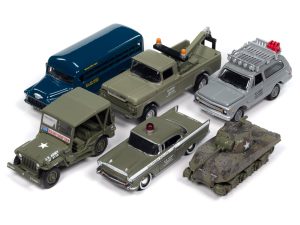 Johnny Lightning Military 2024 Release 2 Diecast - Set A